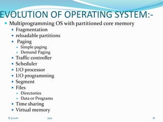 System programming | PPTX | Operating Systems | Computer Software and ...