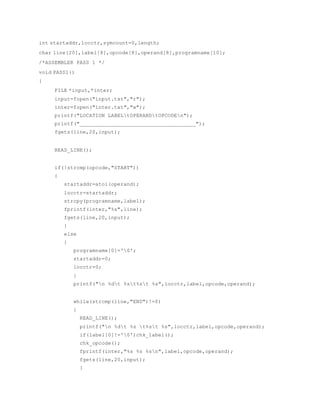Systemprogramming Lab Manual | DOCX