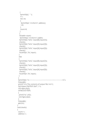 Systemprogramming Lab Manual | DOCX