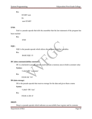 System Programming VV Notes.pdf
