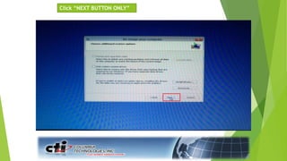 Click “NEXT BUTTON ONLY”
 