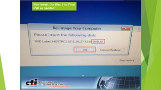 Now insert the Disc 1 to Final
DVD as needed
 