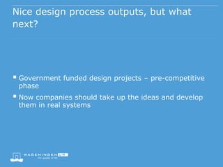 System redesign in animal production: Dutch experiences and broader relevance
