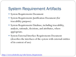 Requirements Justification System requirements engineering | PDF
