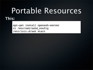 Portable Resources
This:
 