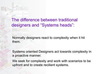 Systems Oriented Design in a Nutshell | PDF