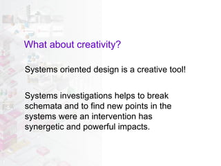Systems Oriented Design in a Nutshell | PDF