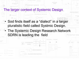Systems Oriented Design in a Nutshell | PDF