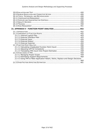 Systems Analysis And Design Methodology And Supporting Processes | PDF