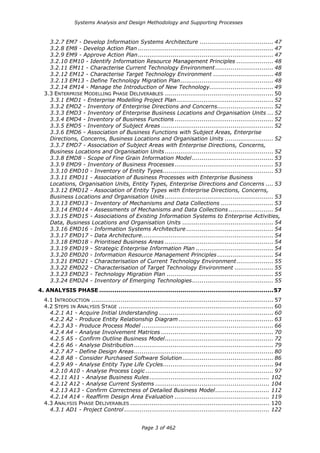 Systems Analysis And Design Methodology And Supporting Processes | PDF