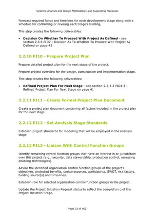 Systems Analysis And Design Methodology And Supporting Processes | PDF