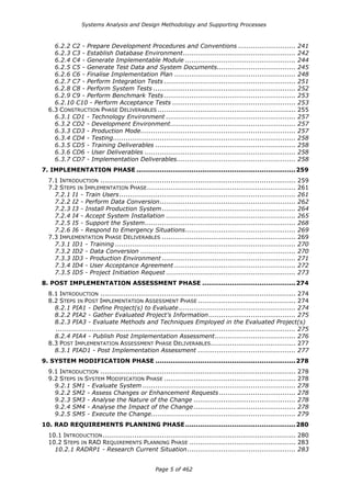 Systems Analysis And Design Methodology And Supporting Processes | PDF