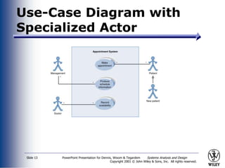 Systems Analysis Use Case Modeling OOD_ch06.ppt