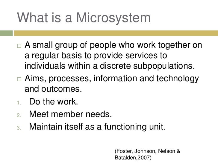 Systems and microsystems (1)