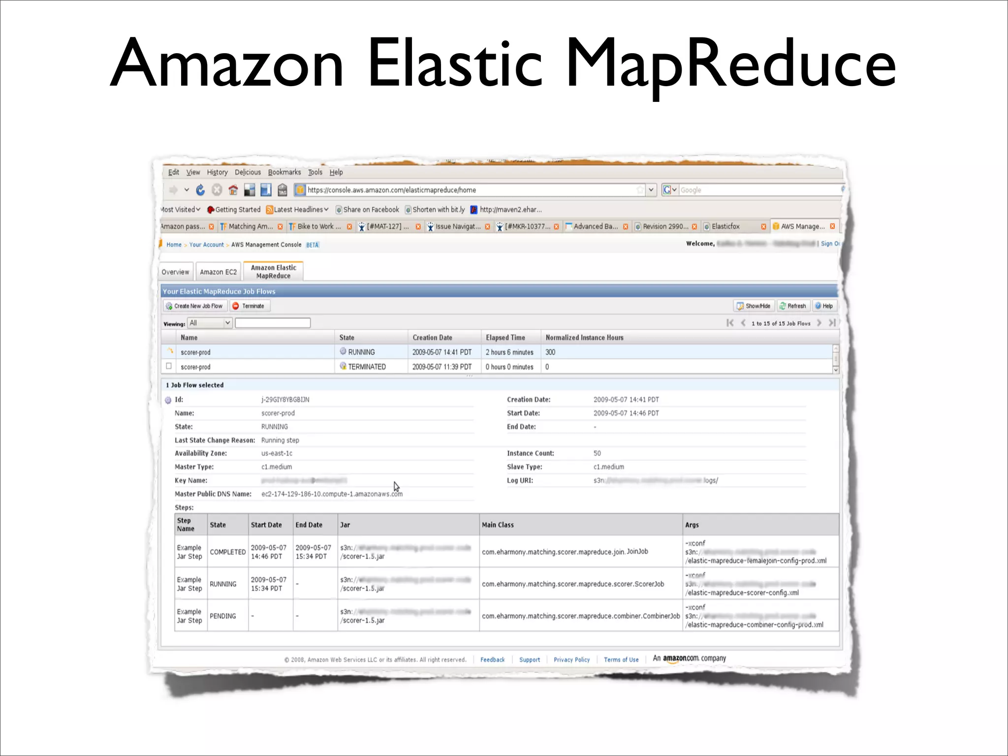 Amazon Elastic MapReduce
 
