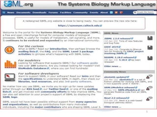 SYSTEMS BIOLOGY MARKUP LANGUAGE.pptx