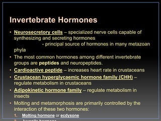 [BIO102] Control and Integration (Nervous and Endocrine Systems) | PPT