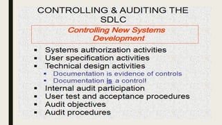 Systems development and program change activities | PPT