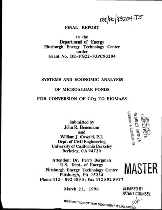 Systems&economic analysis