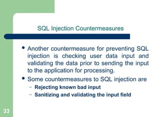 System Security.ppt sq injectio attack, common attack in web base ...