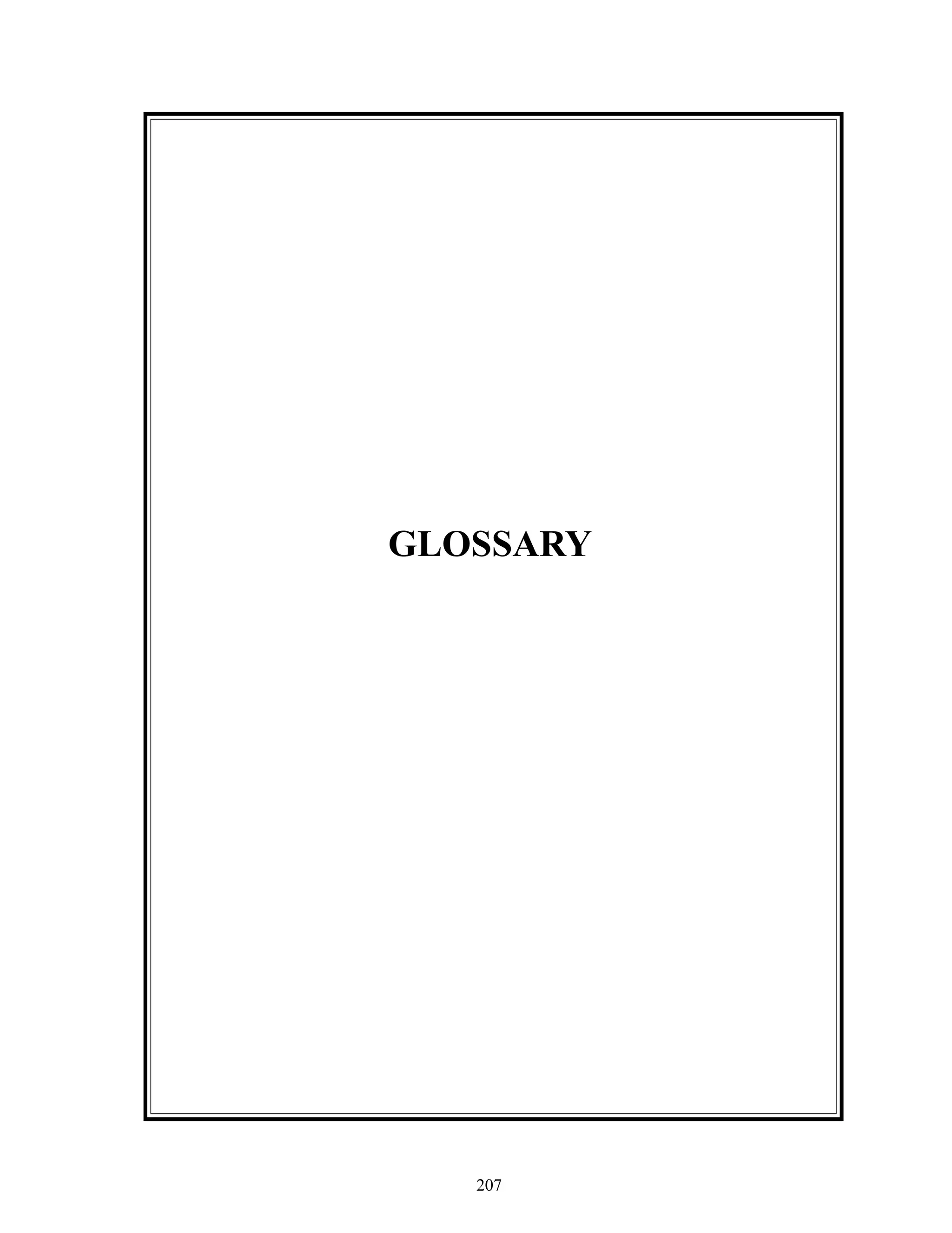 Glossary Systems Engineering Fundamentals
207
GLOSSARY
 