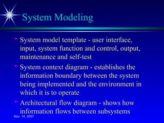 Systems Engineering - System Modeling.ppt