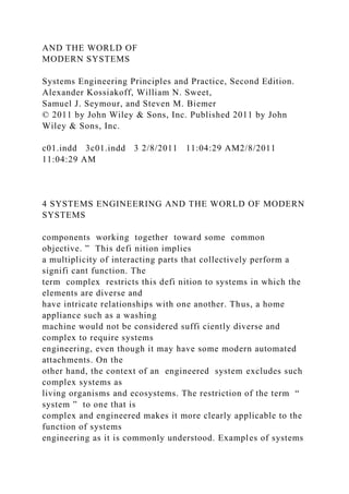 SYSTEMS ENGINEERING PRINCIPLES AND PRACTICESECOND EDIT.docx