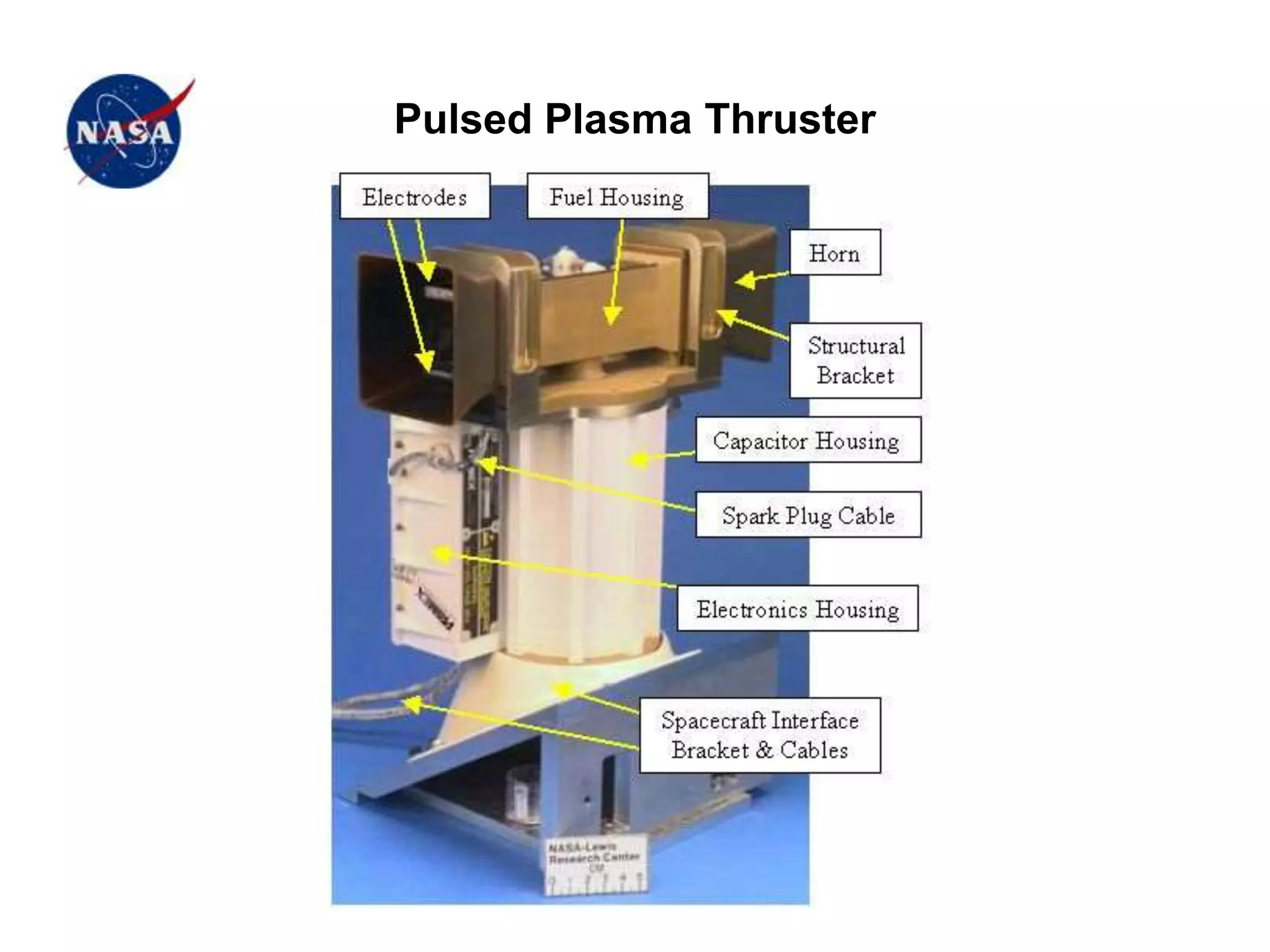 Pulsed Plasma Thruster
 