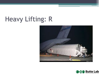 Heavy Lifting: R
 
