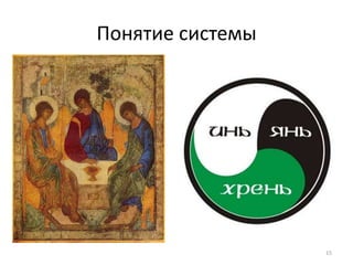 Понятие системы




                  15
 