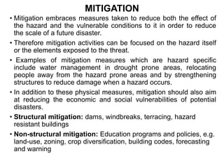 Systems of Earth and Key terms in Disaster Management | PDF