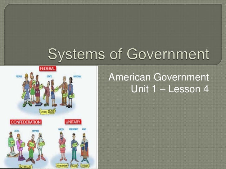 Systems of government