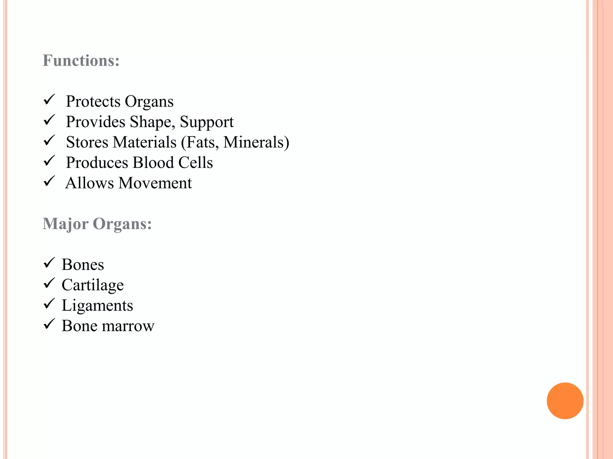 Systems of human body | PPTX