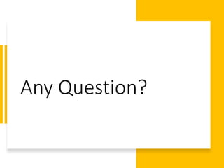 Any Question?
 