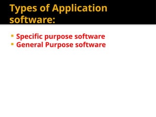 system software application software utility software | PPTX