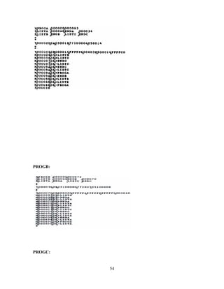 PROGB:
PROGC:
54
 