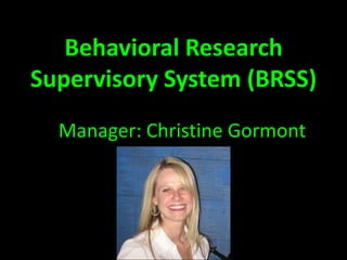 Here’s the problemMasters students and undergraduate assistants need performance management contingencies to achieve continuous quality improvement…