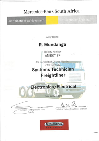 Systems technician  electronics