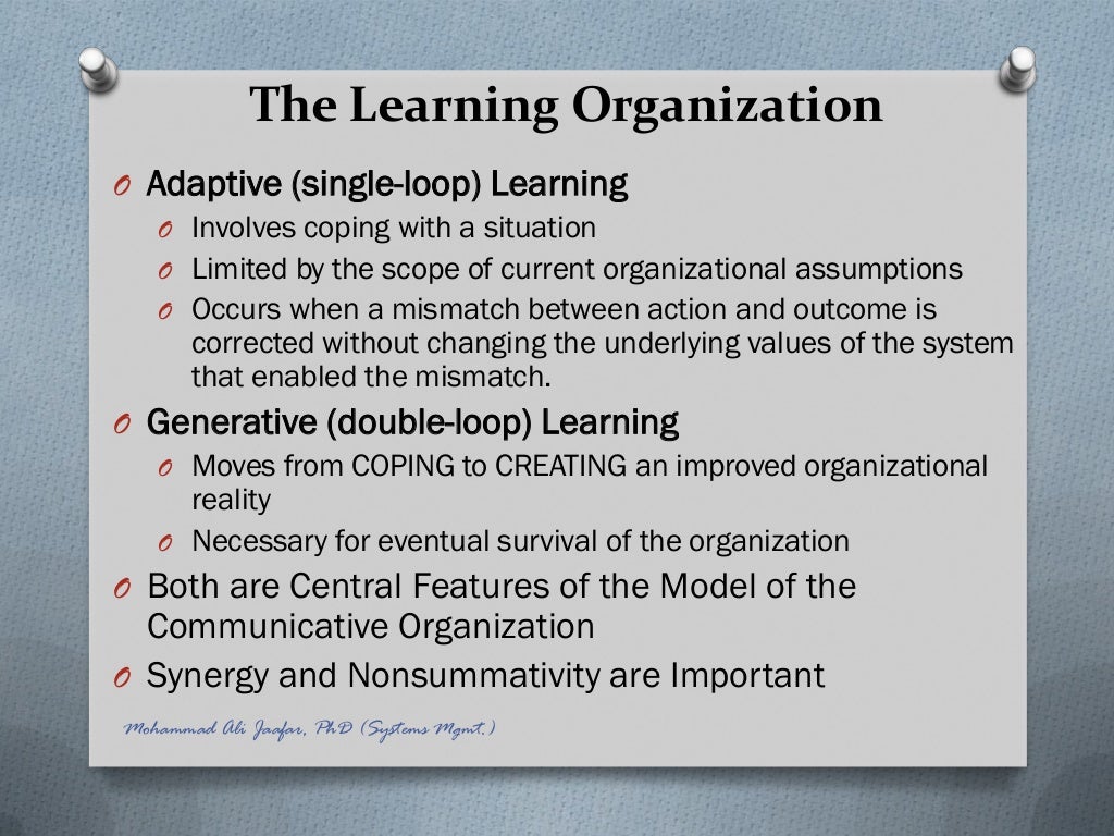Systems theory in a Summary