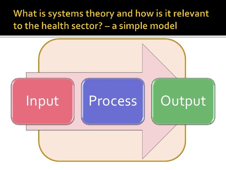 Systems Theory And Quality Patient Care