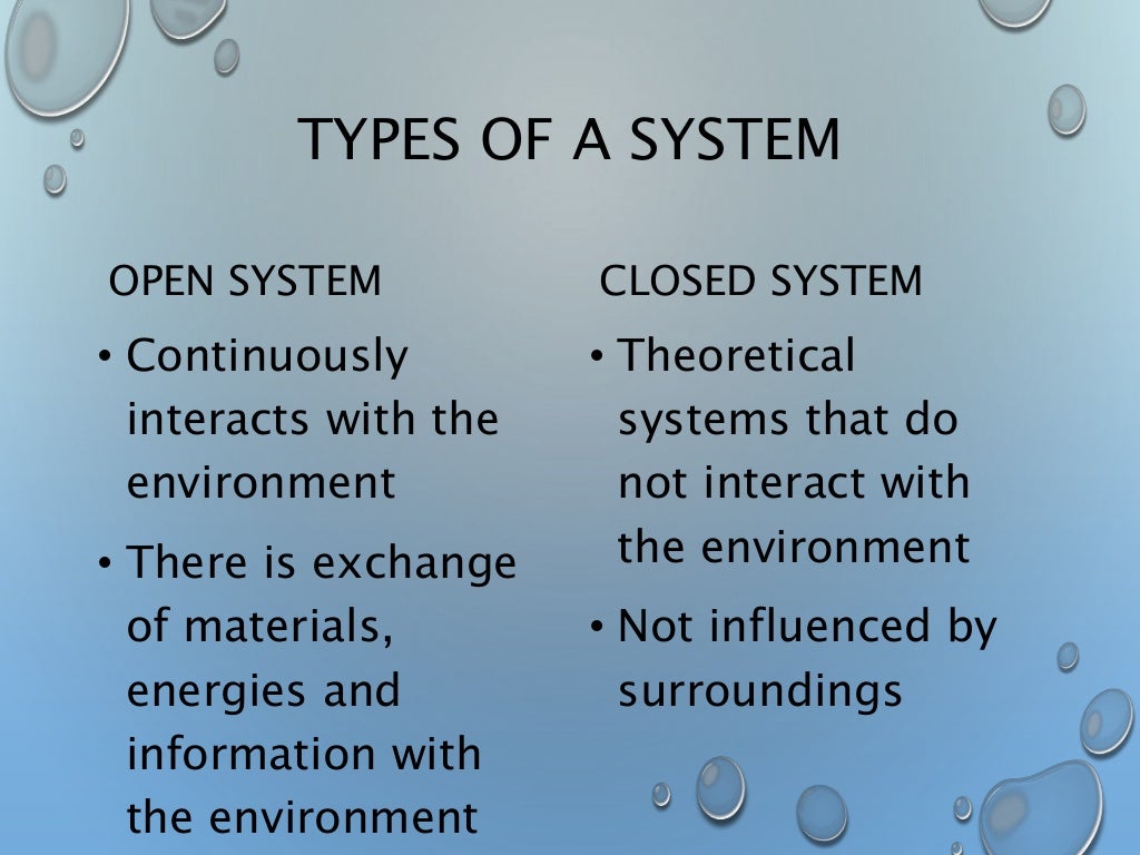 Systems theory