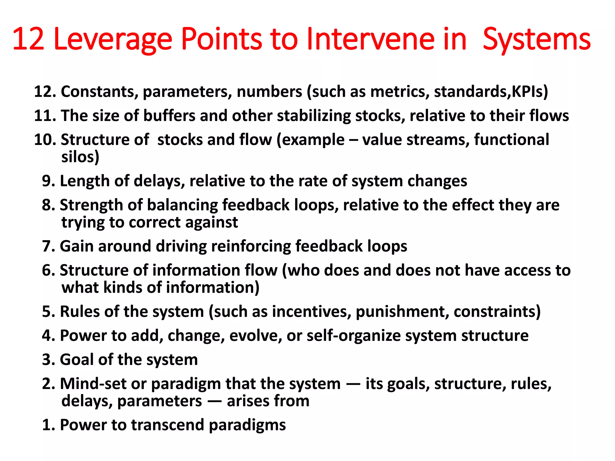 Systems Thinking | PPTX