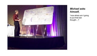 Michael asks
himself,
“now where am I going
to put that last
thought…?
 