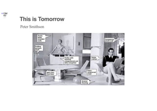 Peter Smithson
This is Tomorrow
 