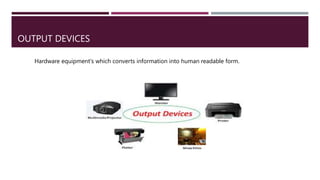 System technologies: What is a computer? | PPTX