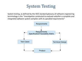 System Test Evaluation and Review Technique | PPSX | Computer Software ...