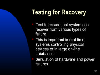 System testing | PPT