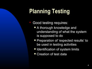 System testing | PPT
