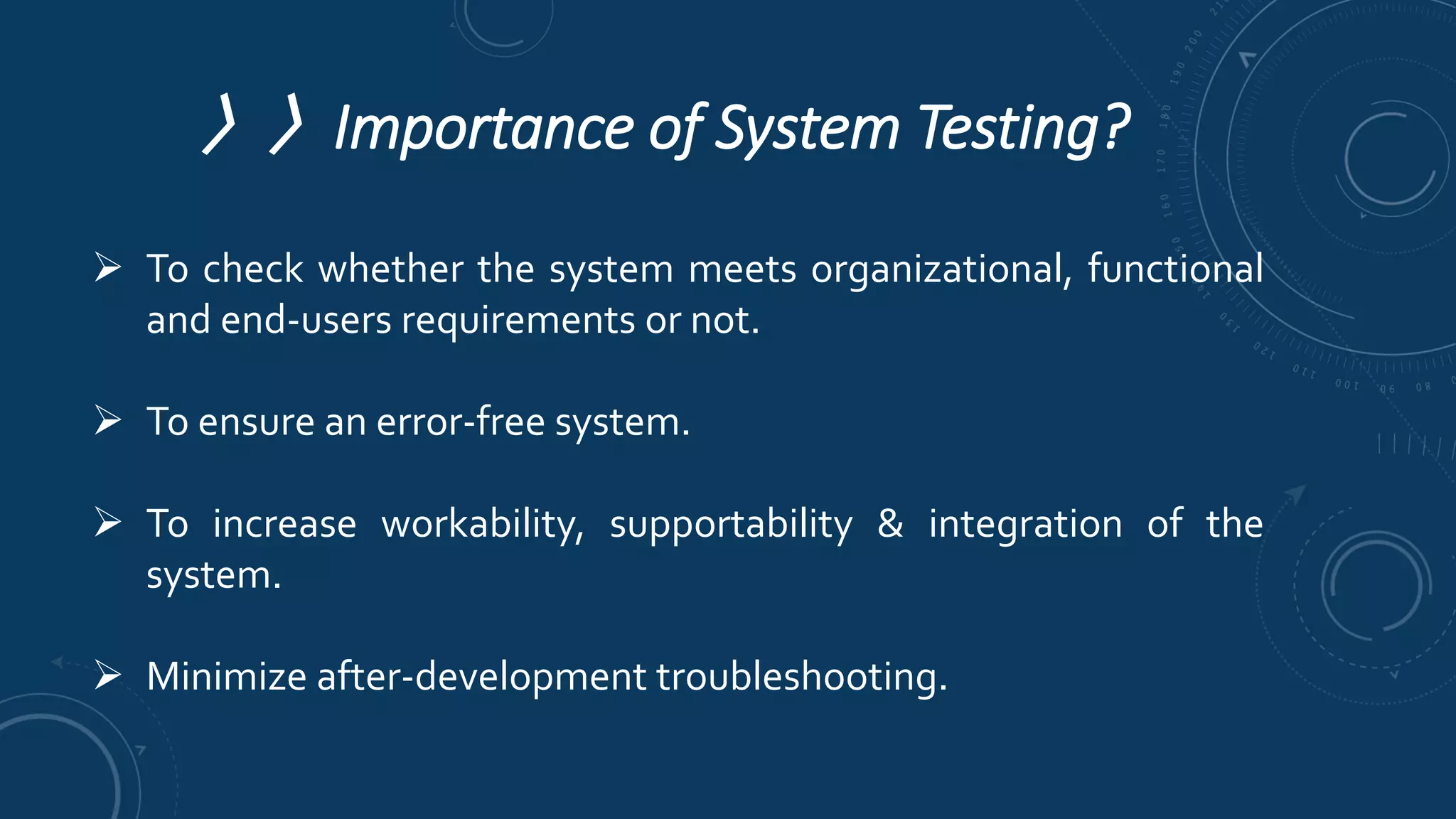 System testing | PPT