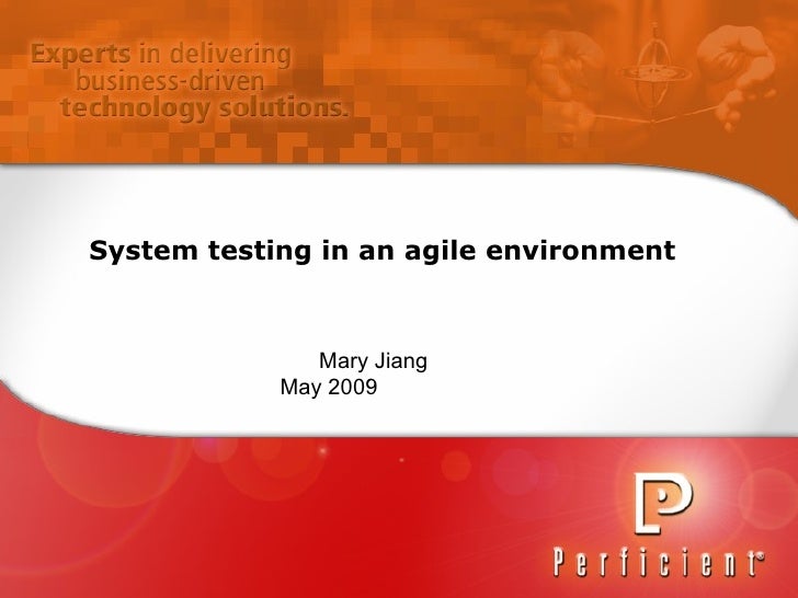 agile environment